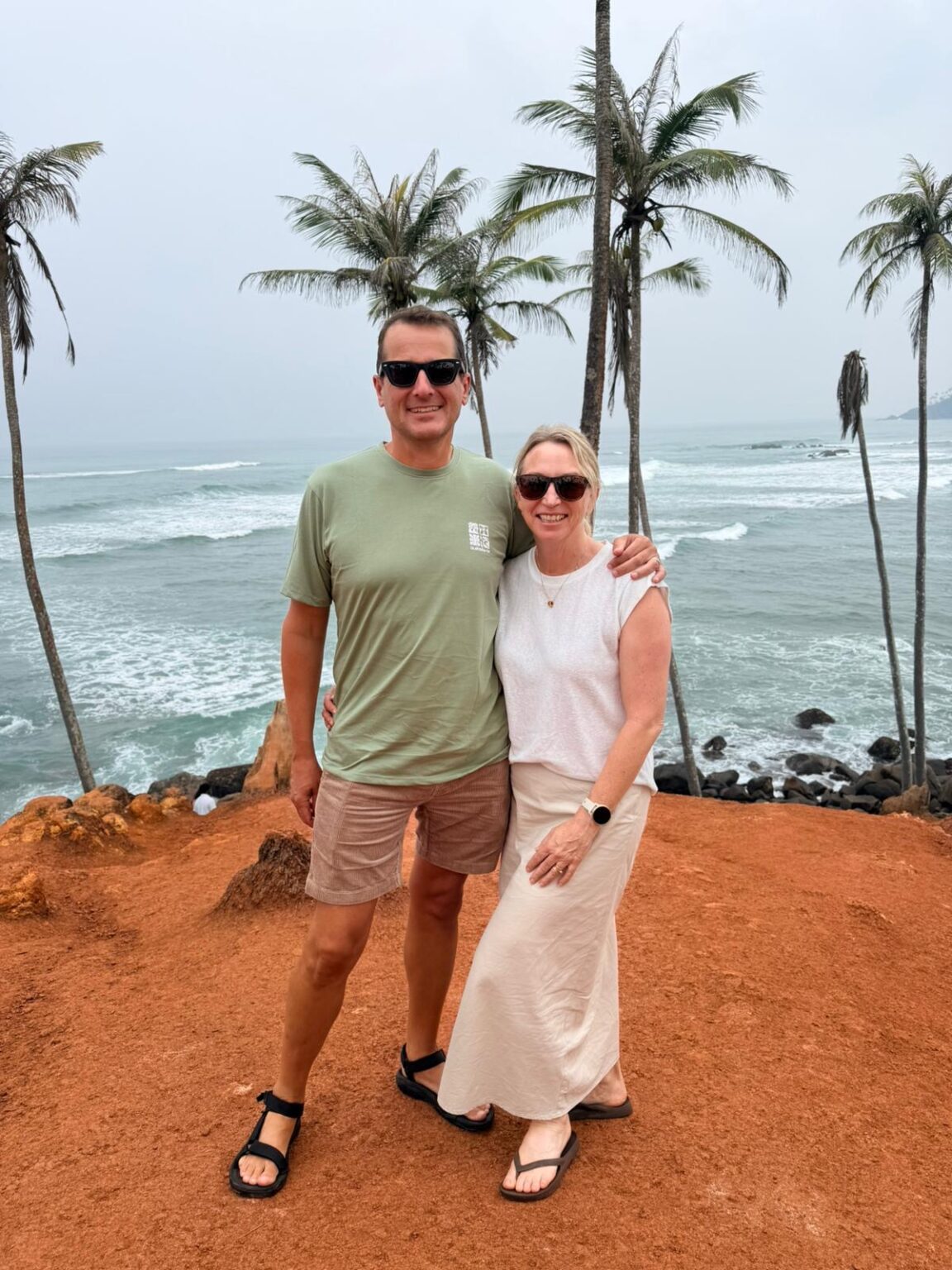 Gold sands and turquoise waters.